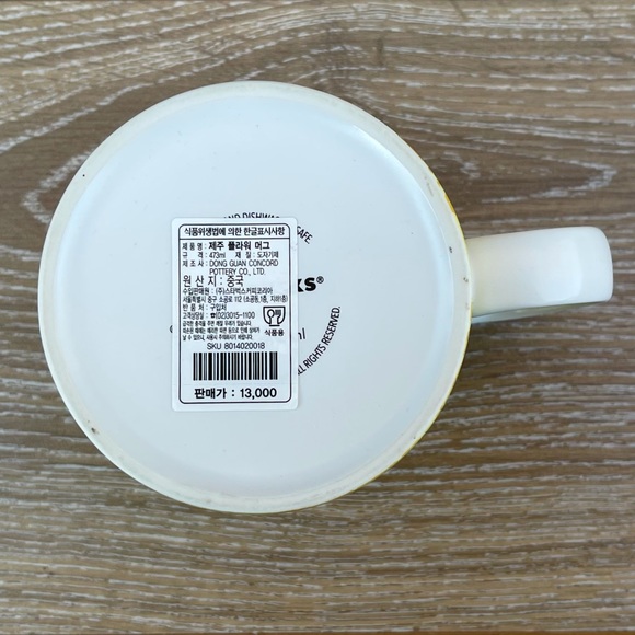 Starbucks South Korea Jeju Island Mug - Picture 9 of 9